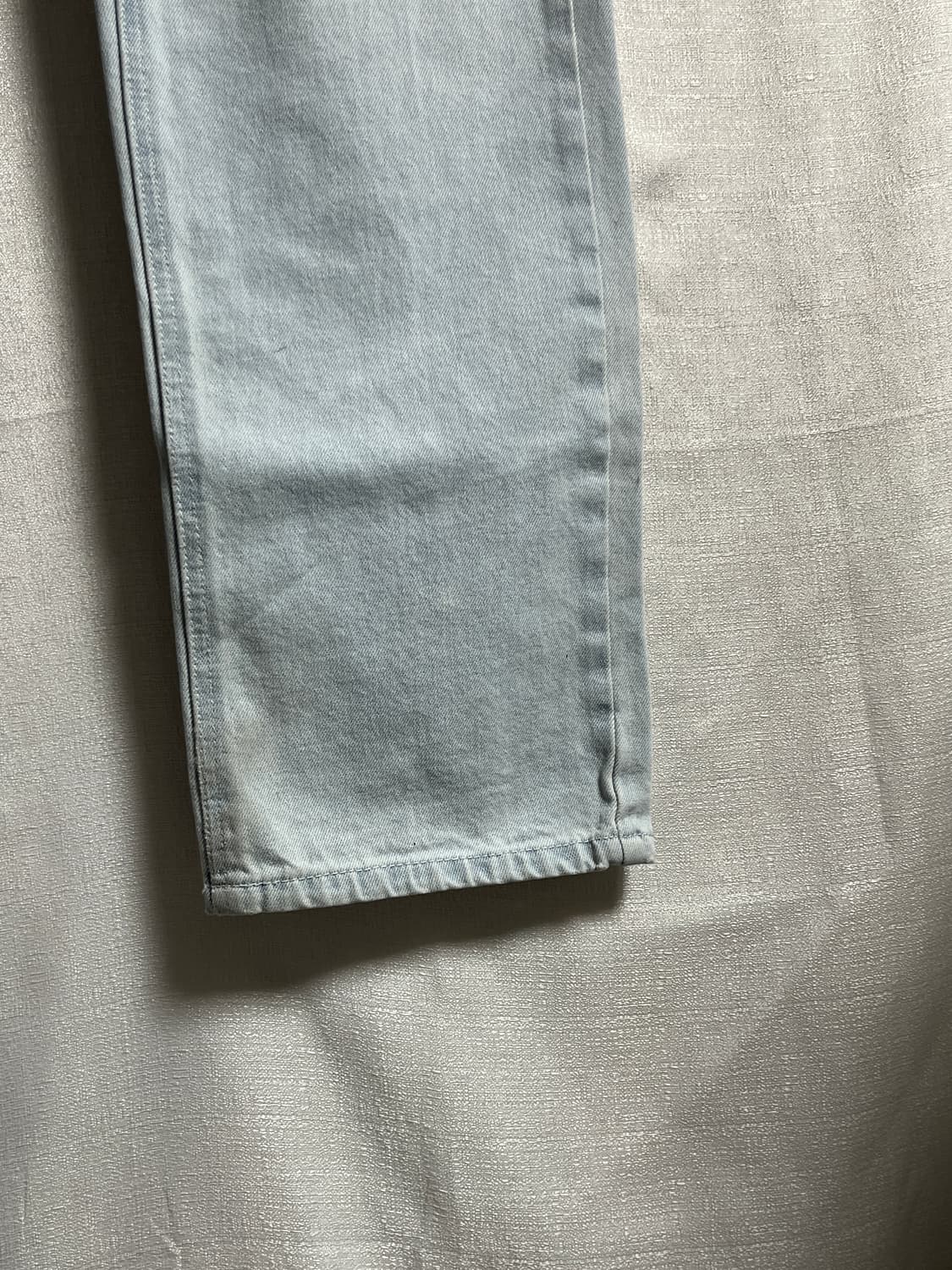 토피 와이드 연청 데님팬츠 M 상품이미지3