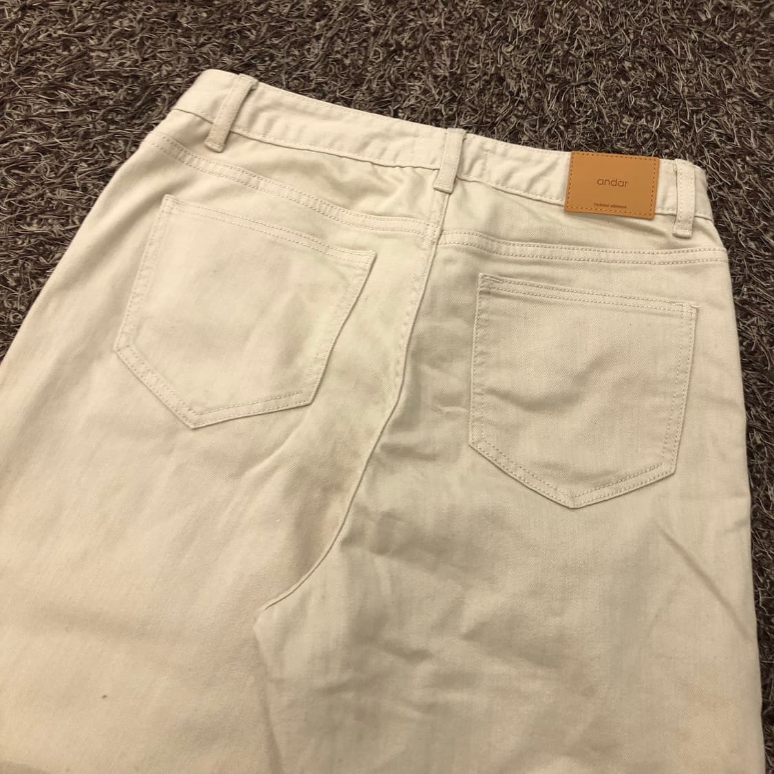 안다르 와이드 코튼 팬츠 상품이미지4