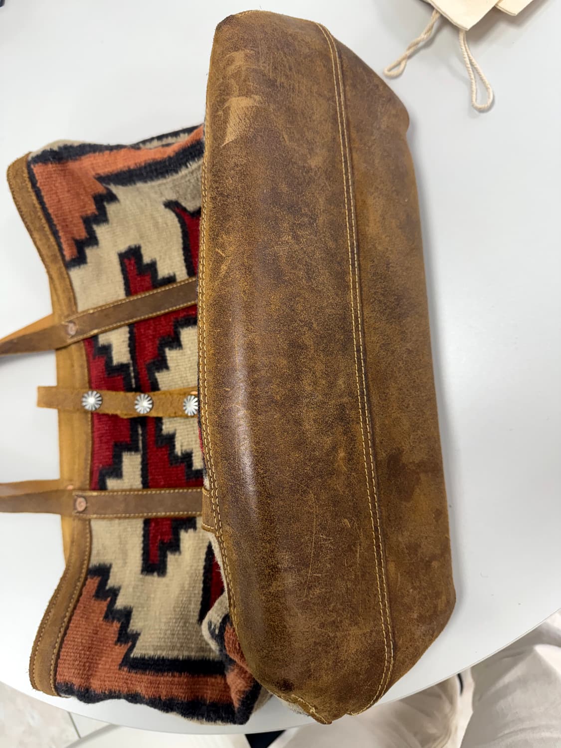 더블알엘 나바호 울 토트백  상품이미지4