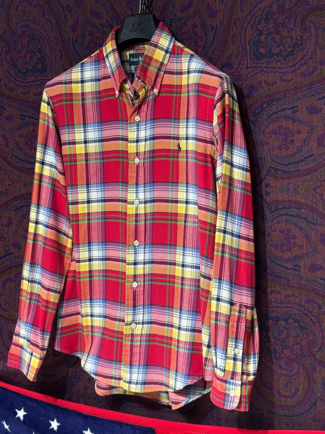 폴로 랄프로렌 프란넬 체크 셔츠 상품이미지2