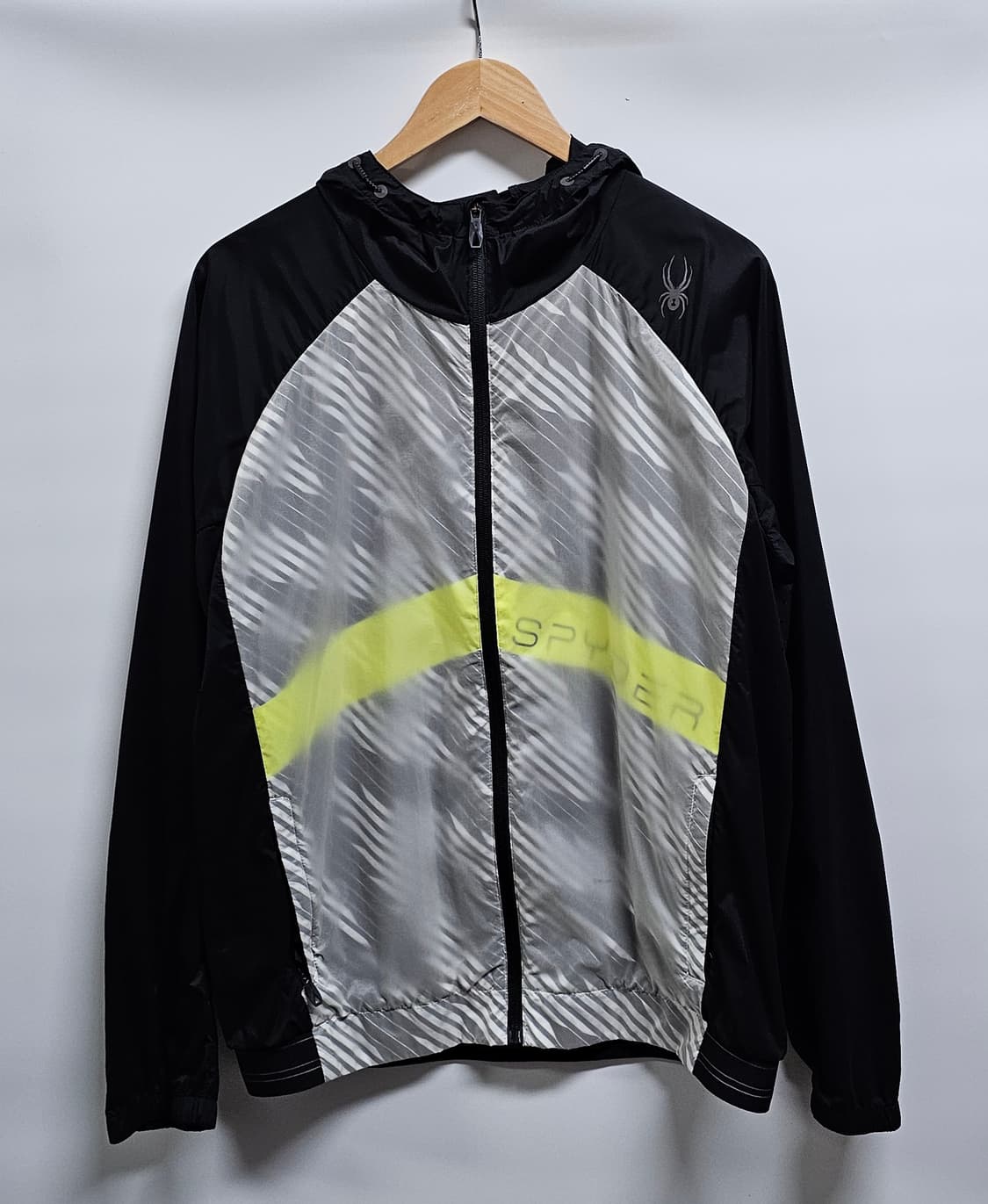 스파이더 후드 바람막이 자켓 L 상품이미지1