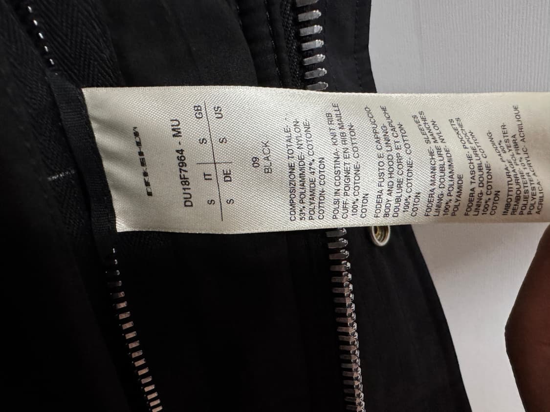 릭오웬스 다크쉐도우 롱 후드 파카 야상코트 상품이미지10