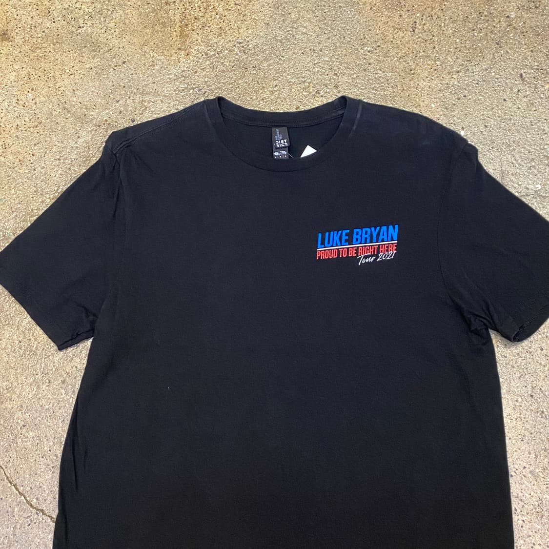 미국 빈티지 루크 브라이언 투어티 반팔티 락티셔츠 상품이미지4