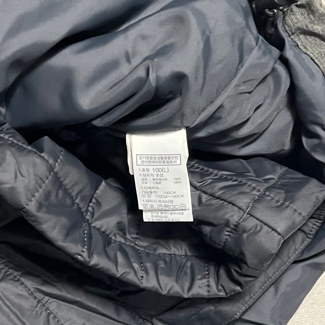 L 노스페이스 드라이벤트 그레이 후드 바람막이 상품이미지10