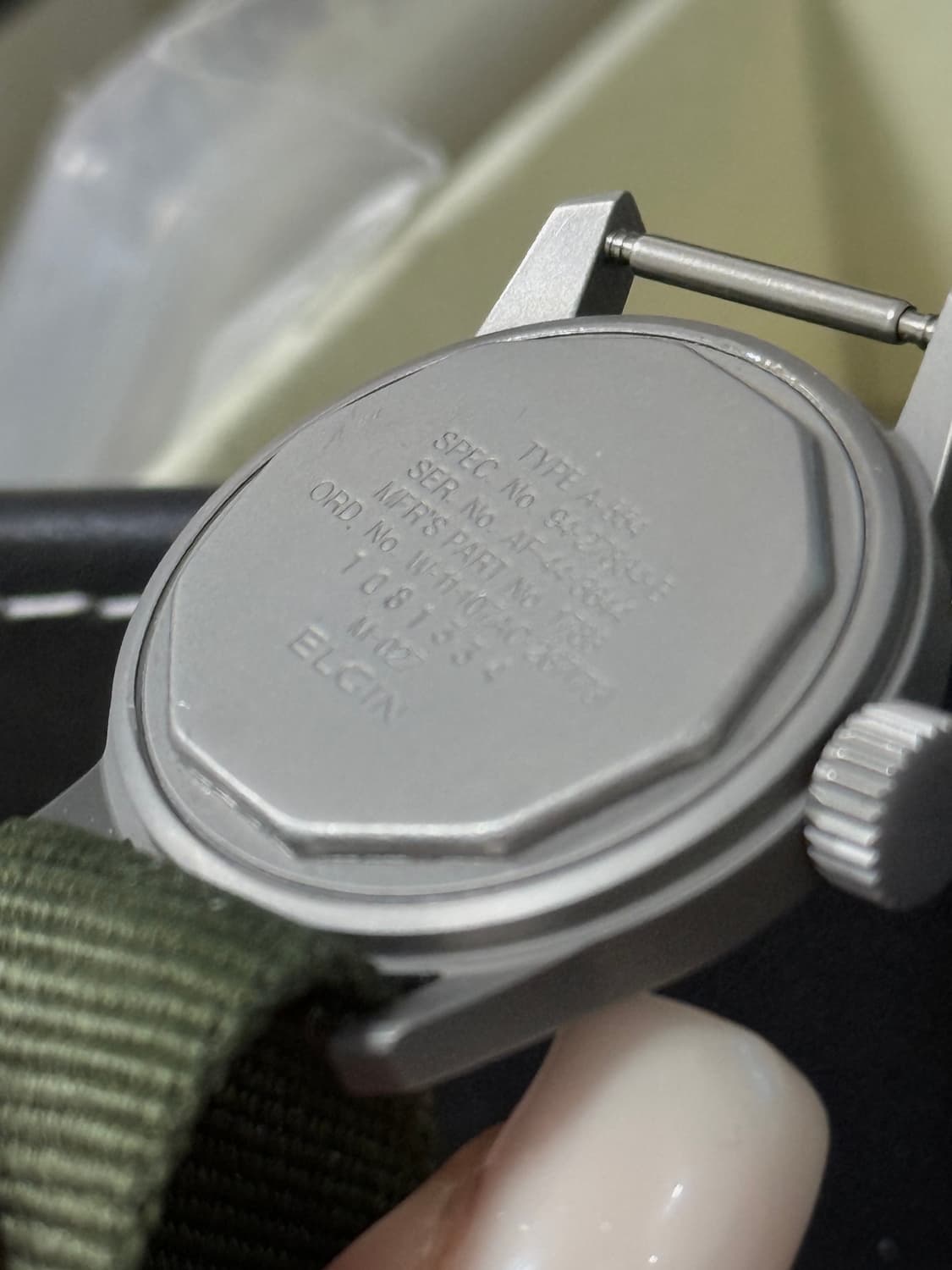 (2.27~여행) 빈티지 엘진 A-554 밀리터리/카시오/세이코/해밀턴 상품이미지5