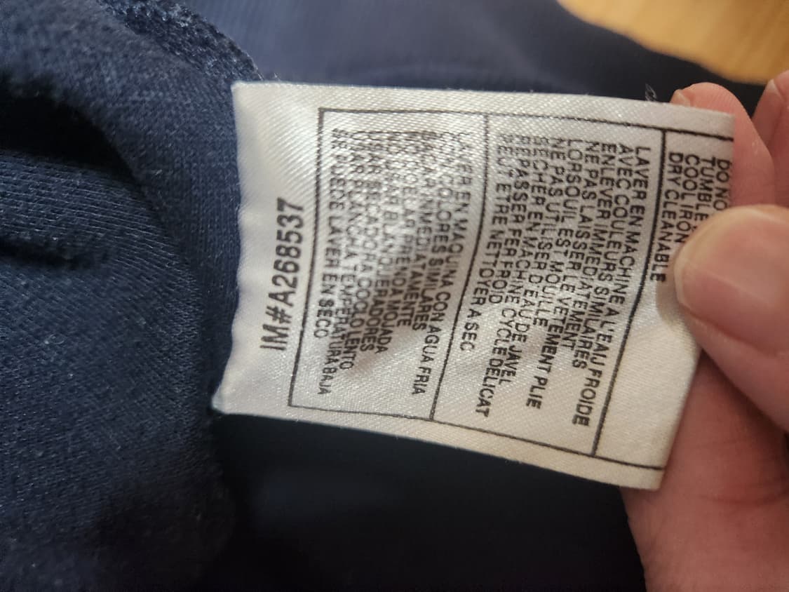 라코스테 네이비 맨투맨 L 상품이미지3