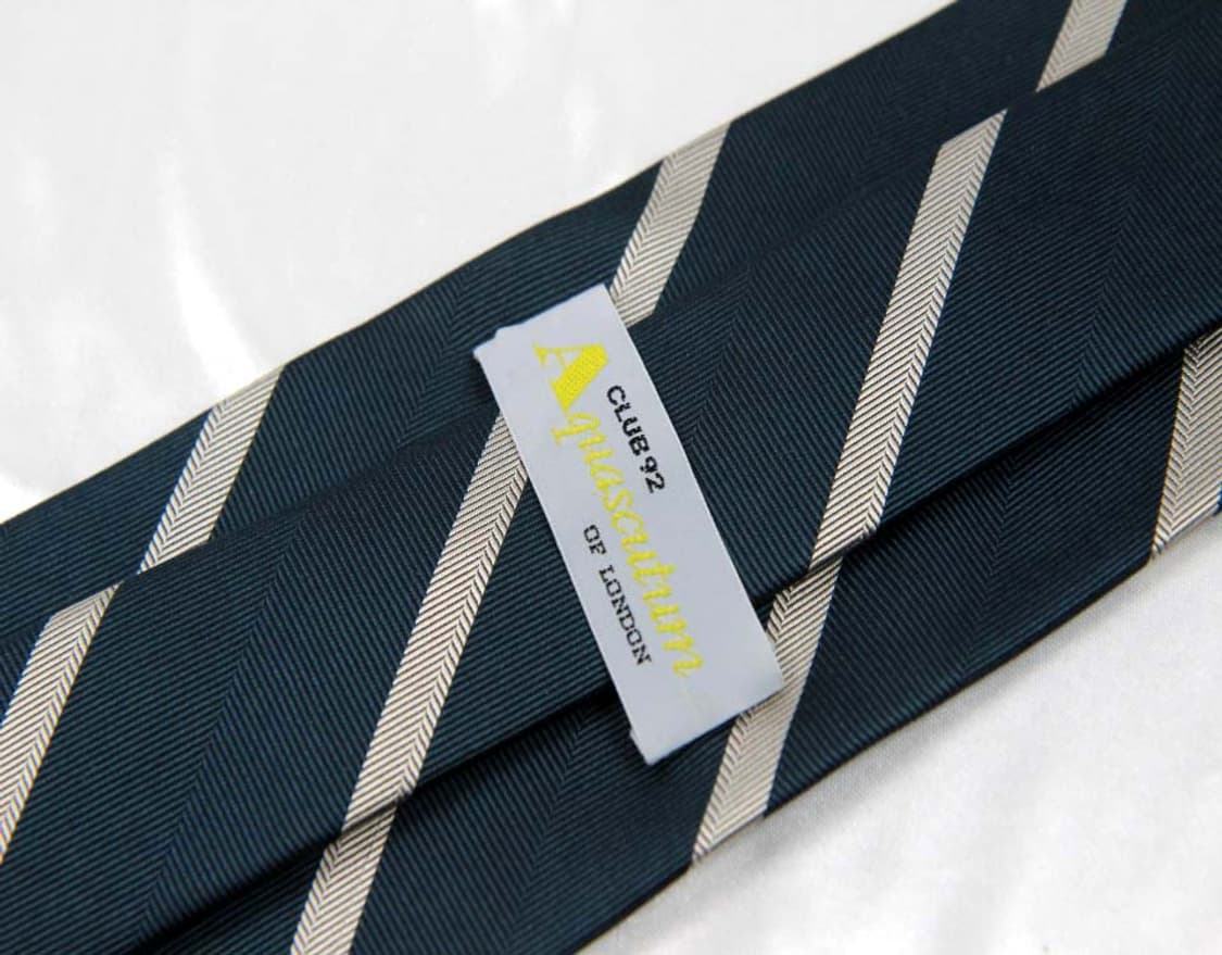 아쿠아스큐텀 8.5cm S등급 남자 명품 넥타이 상품이미지3