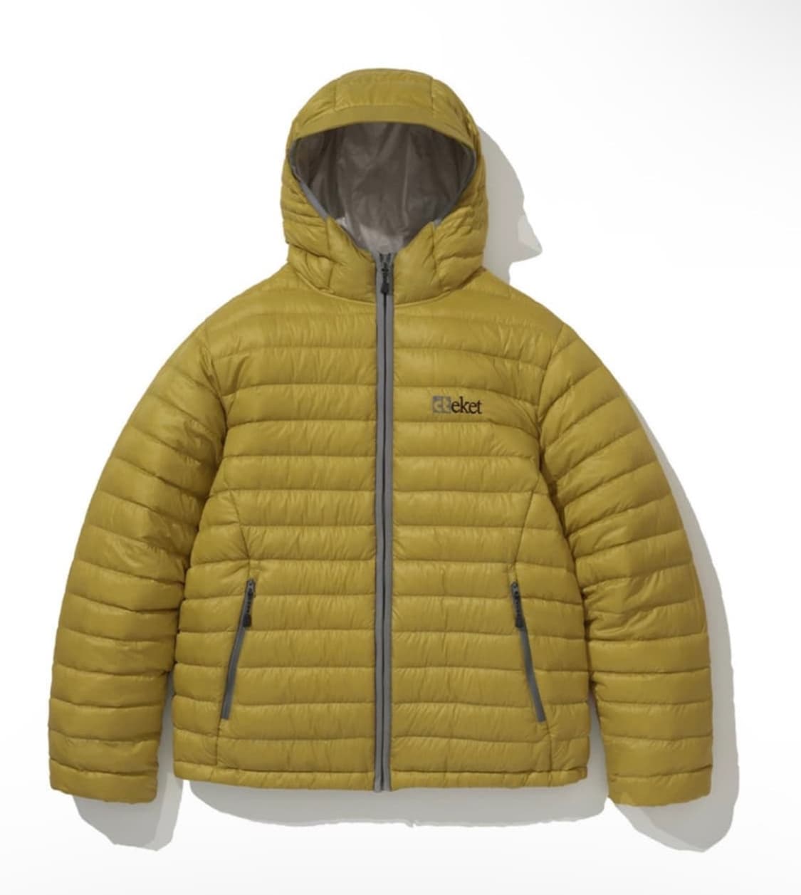 테켓 경량패딩 M 옐로우 판매합니다! 상품이미지1
