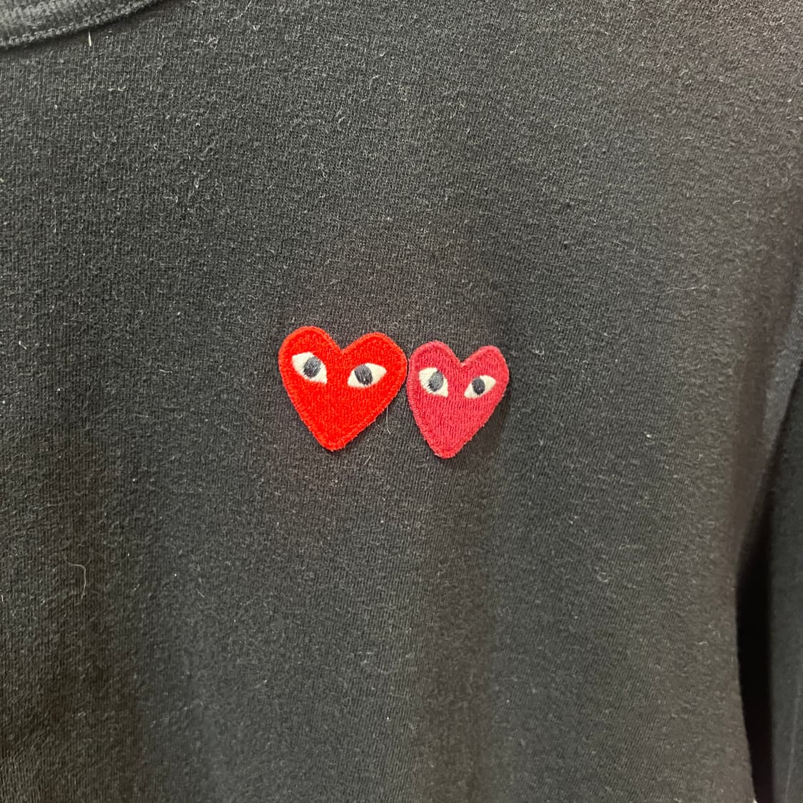 (XL)꼼데가르송 더블와펜 티셔츠 상품이미지2