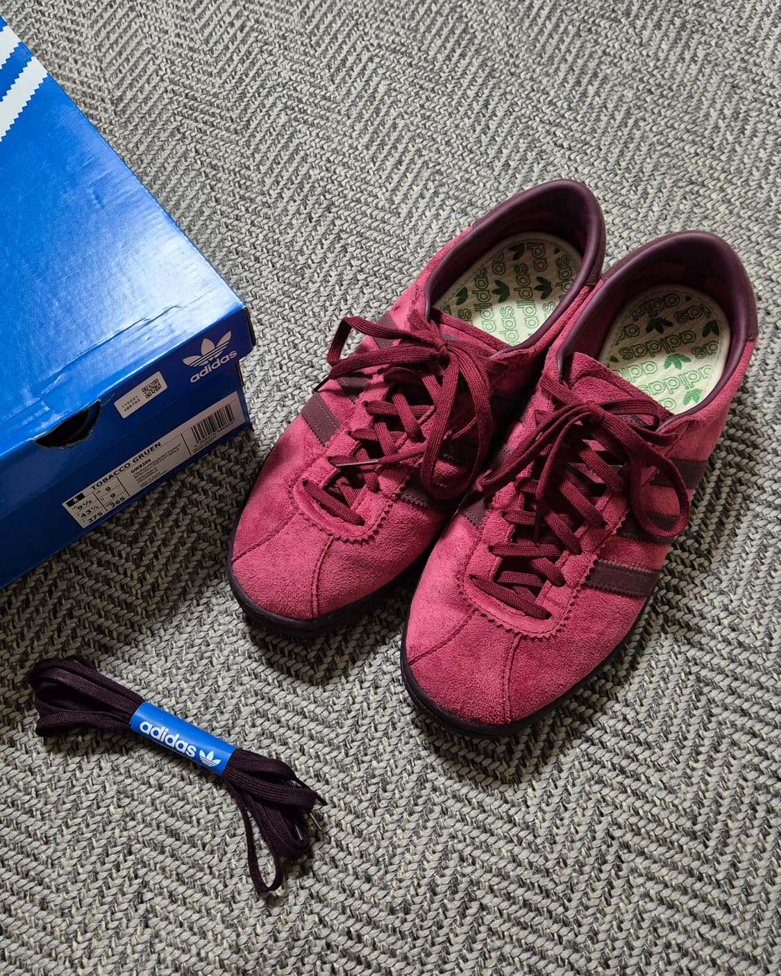 아디다스 토바코 그루엔 버건디 275 상품이미지1