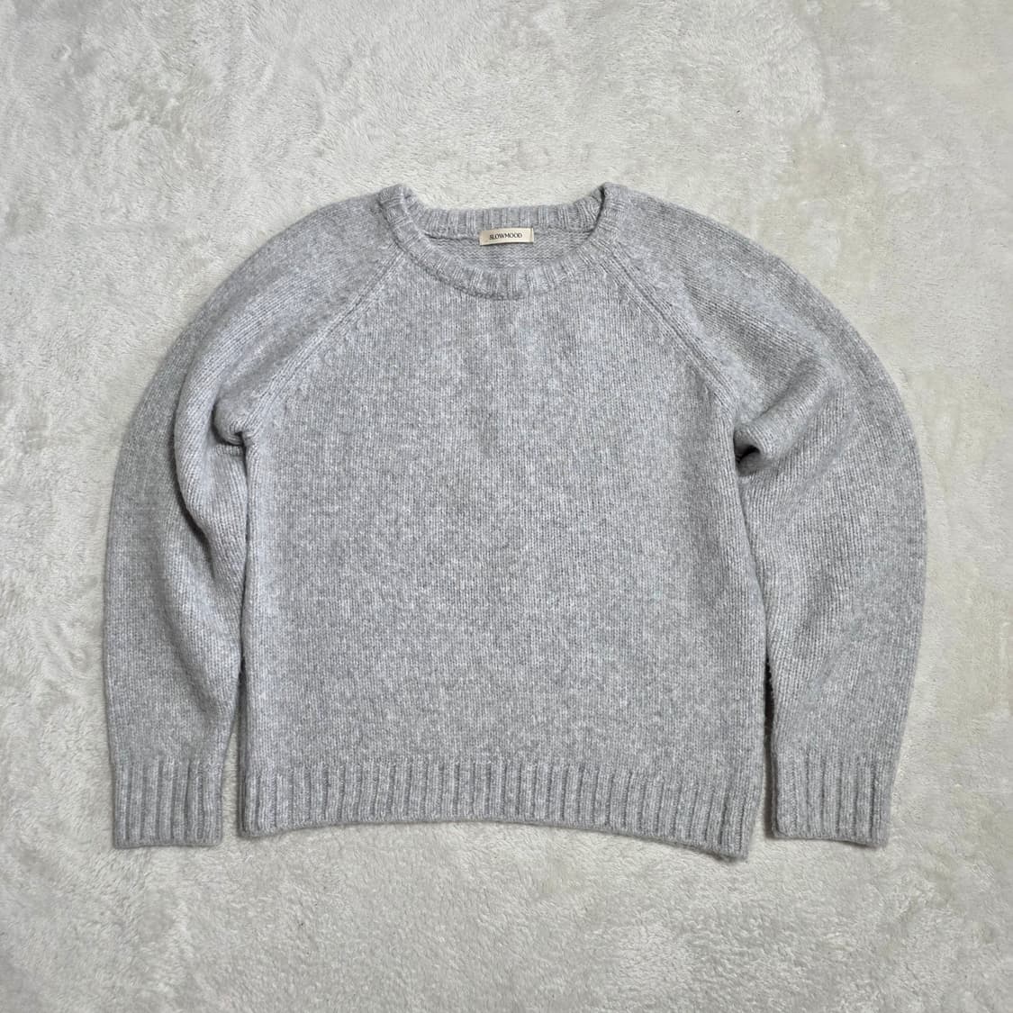 (F)여성 슬로우무드 라운드 니트 상품이미지1