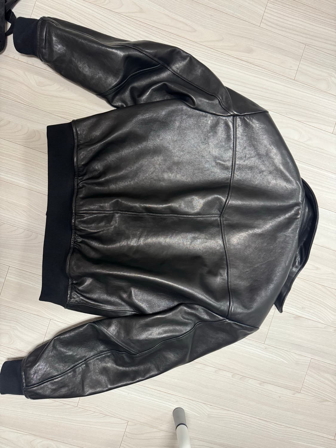 세비지 레더 봄버자켓 L 상품이미지6