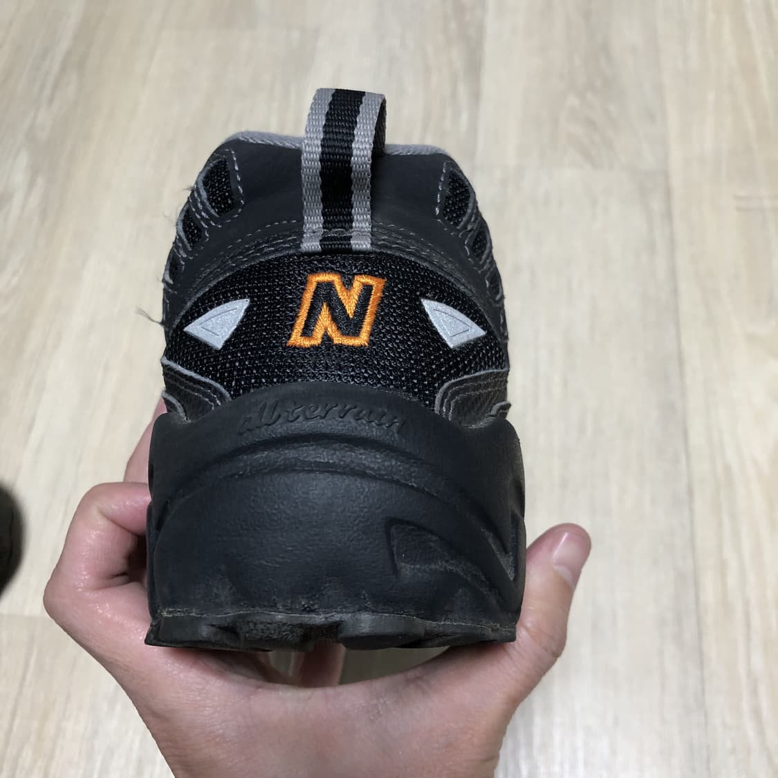 (255) 뉴발란스 ML703 그레이블랙 어글리 스니커즈 트래킹화 그레이 상품이미지7