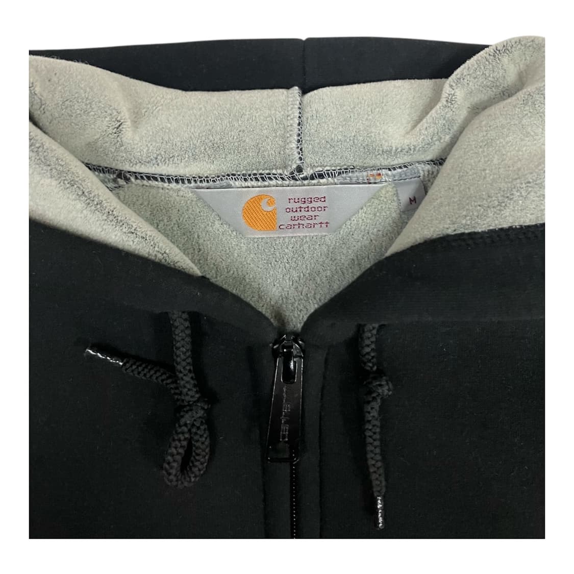 칼하트 럭스 후드집업 로거 자켓 M 상품이미지3