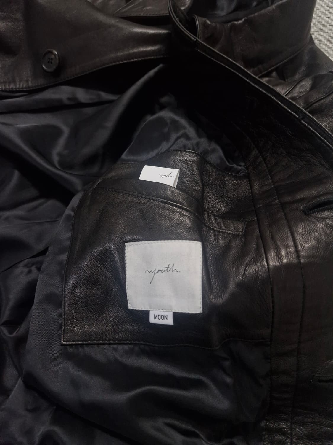 (1회착) 유스 youth 램스킨 카코트 moon 사이즈 (m) 상품이미지3