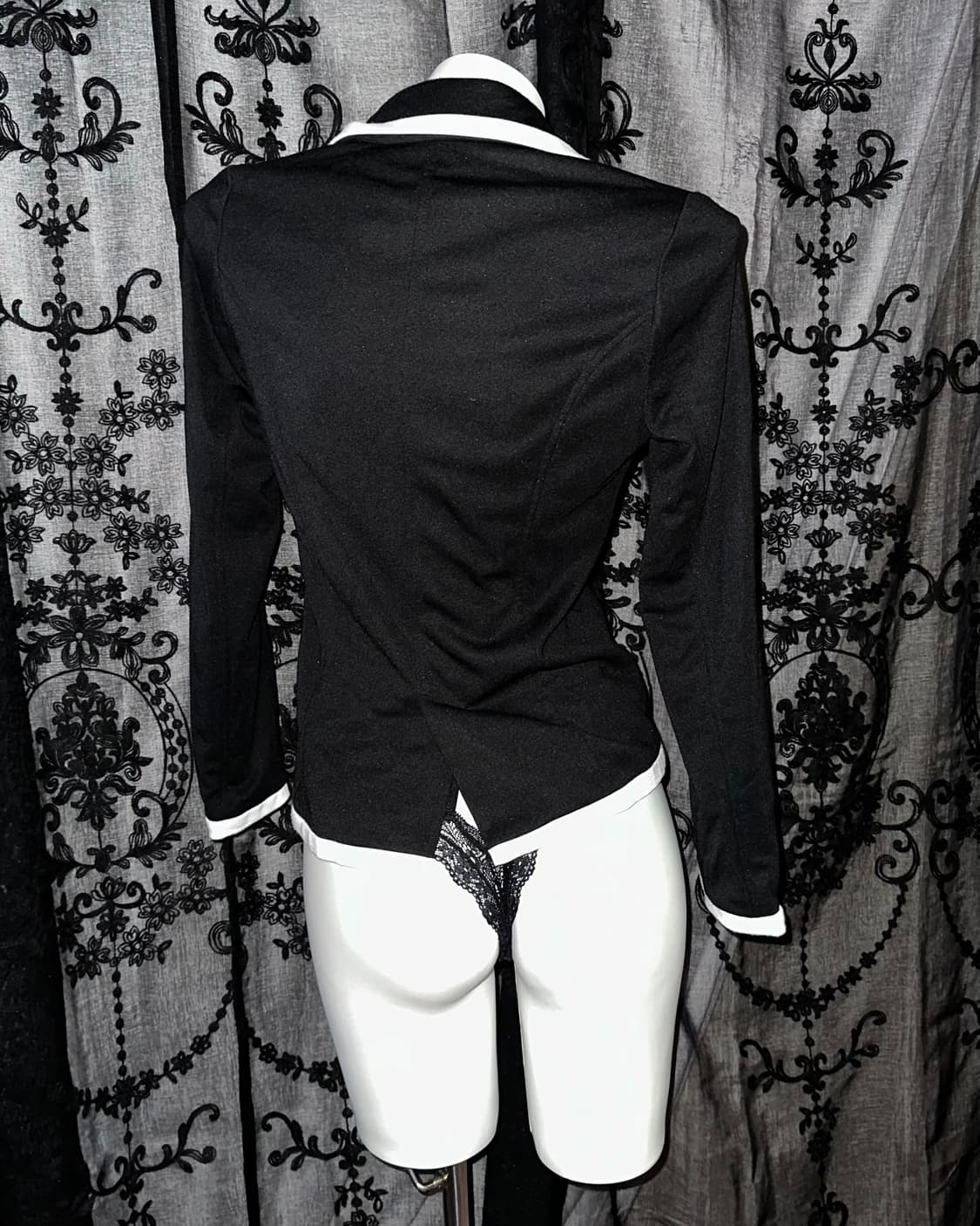 School Gyaru Black Jacket 상품이미지3