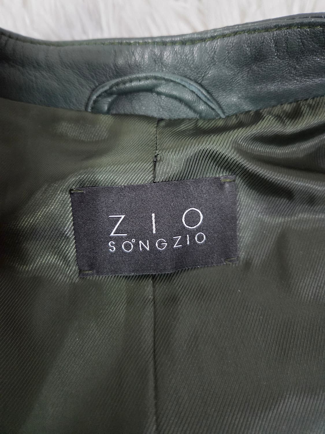 ZIO SONGZIO 양가죽 블루종 자켓 상품이미지3