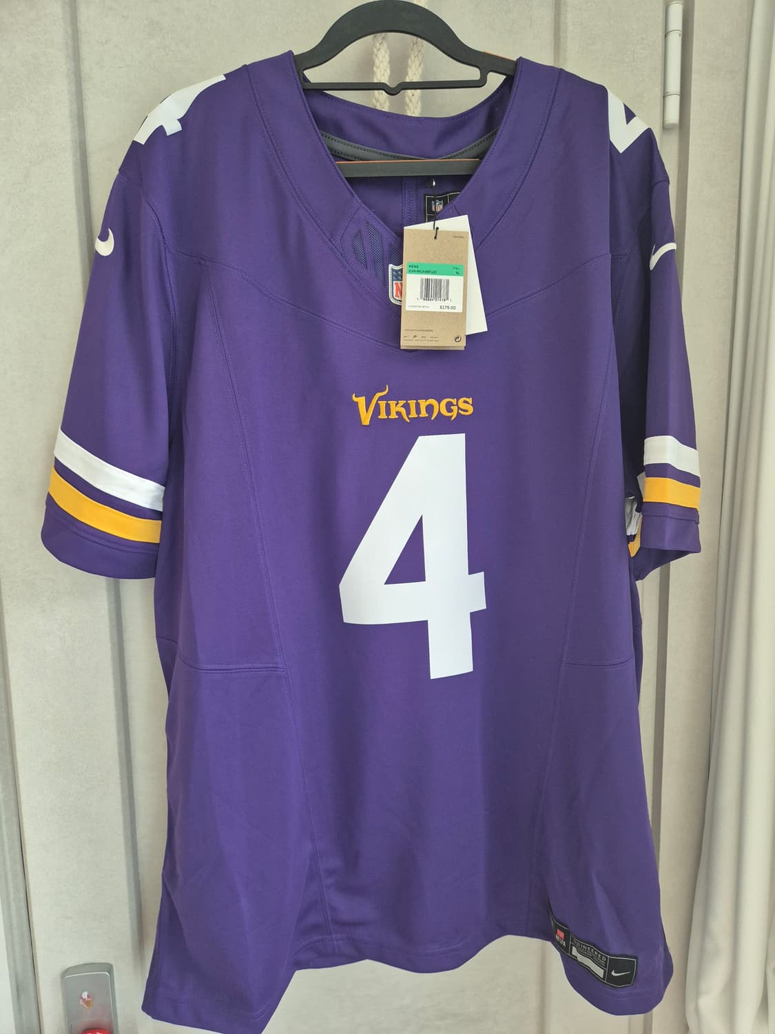 NFL 나이키 미네소타 바이킹스 베이퍼리미티드 유니폼 xl미네소타 바이킹 상품이미지1