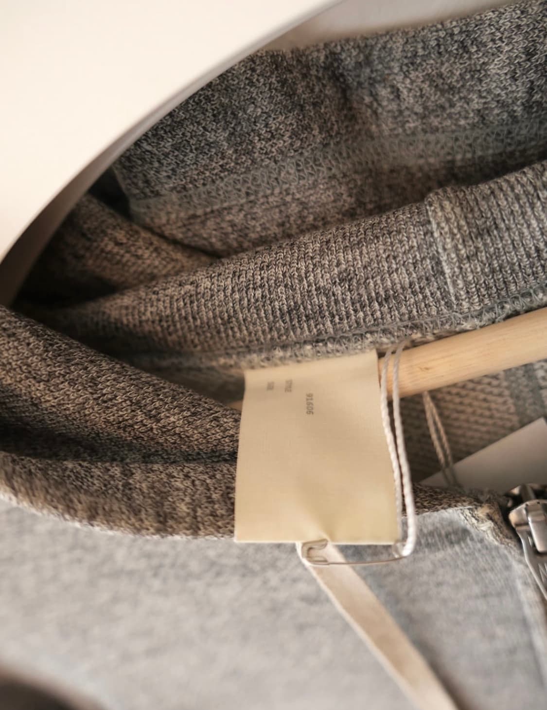 엔할리우드 후드집업 그레이 40(s) 상품이미지5