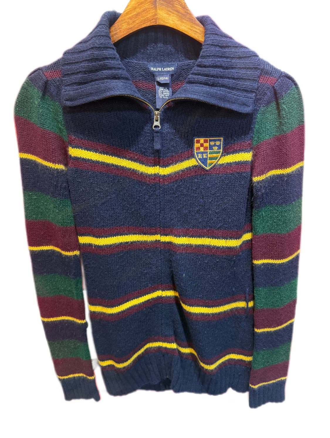 폴로 랄프로렌 카라 짚업 상품이미지1