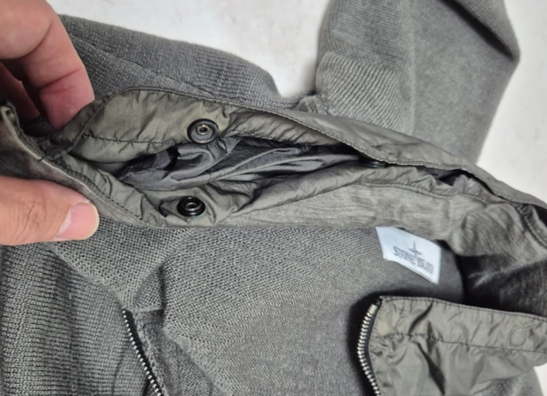 스톤아일랜드 니트집업[L] 상품이미지4