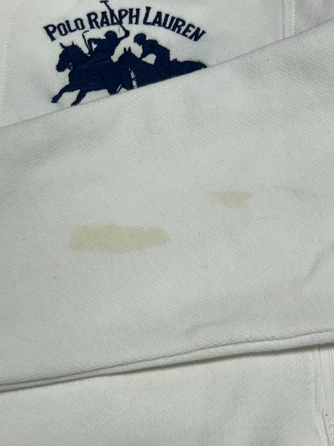폴로 랄프로렌 화이트네이비 집업 면져지 상품이미지8