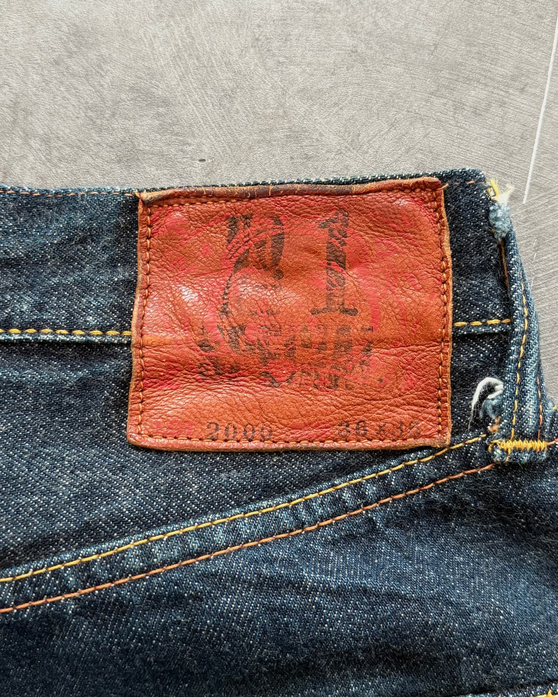 Evisu 에비수 재팬 셀비지 데님 팬츠 상품이미지8