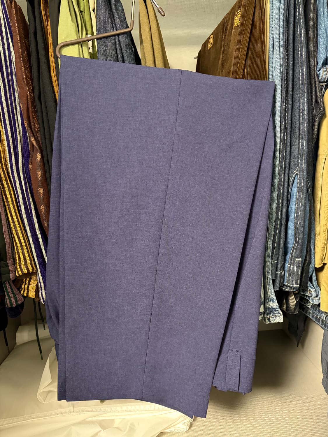 유니클로 마르니 네이비 슬랙스 L 민트급 상품이미지3