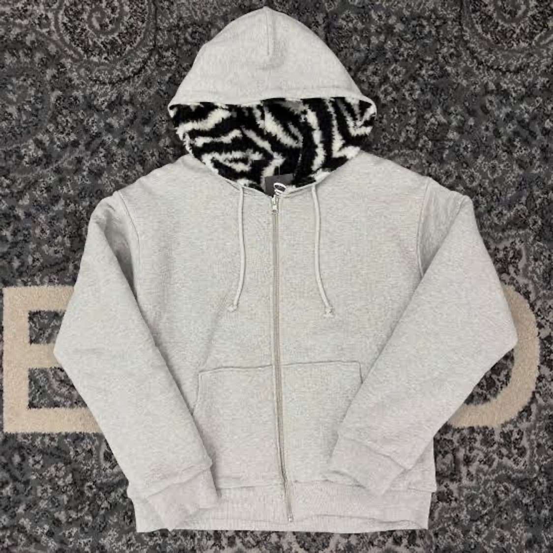 데님 티어스 지브라 리버서블 후드 집업 상품이미지2