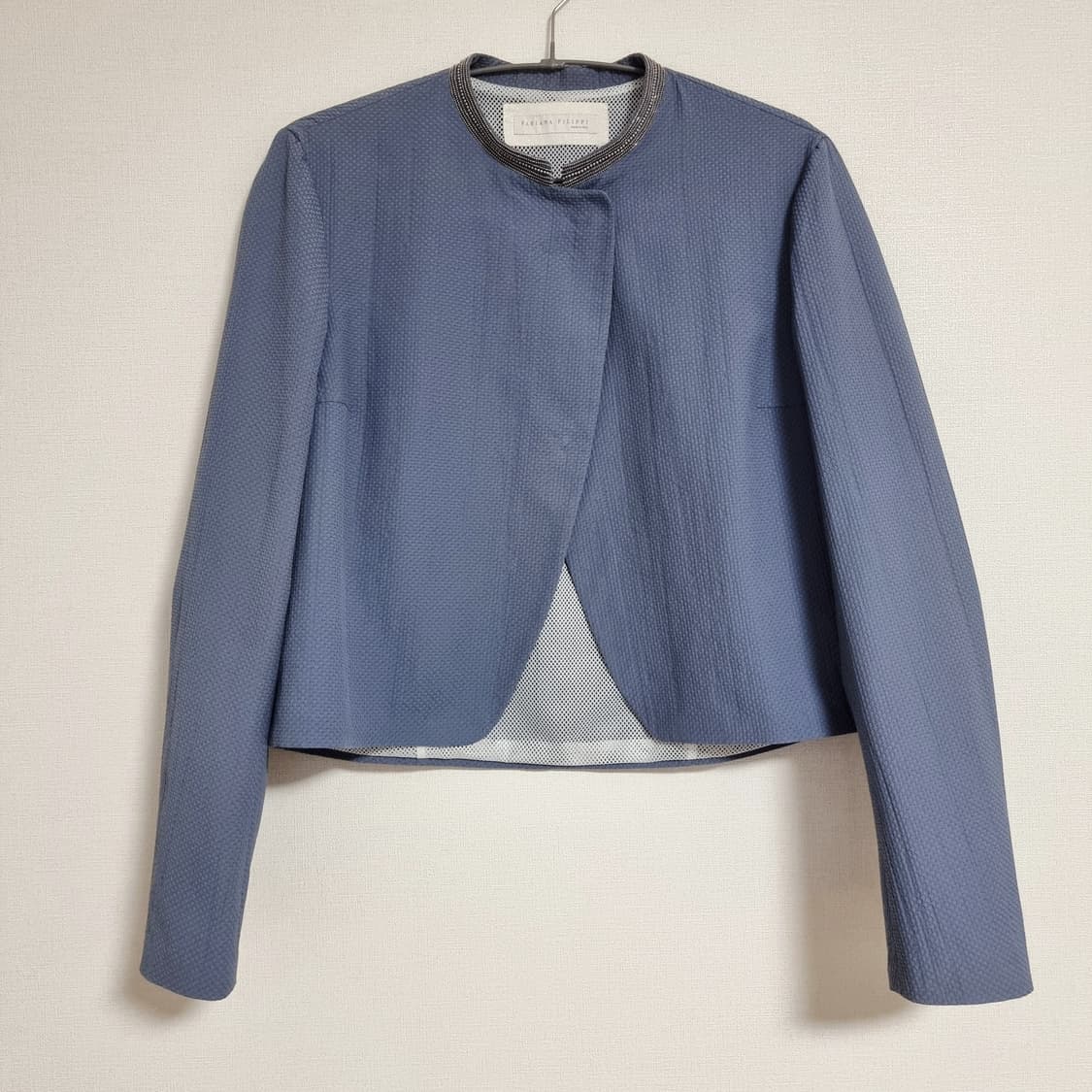 파비아나 필리피 텍스쳐드 자켓 (55-날씬66/표기42) 상태최상 상품이미지1