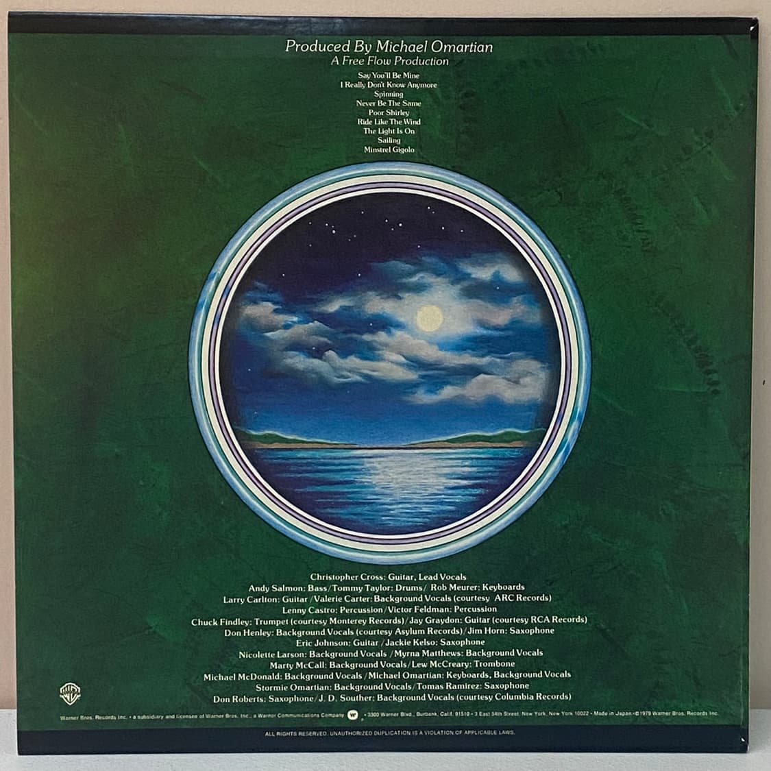 (LP) Christopher Cross - Christopher Cro 상품이미지2