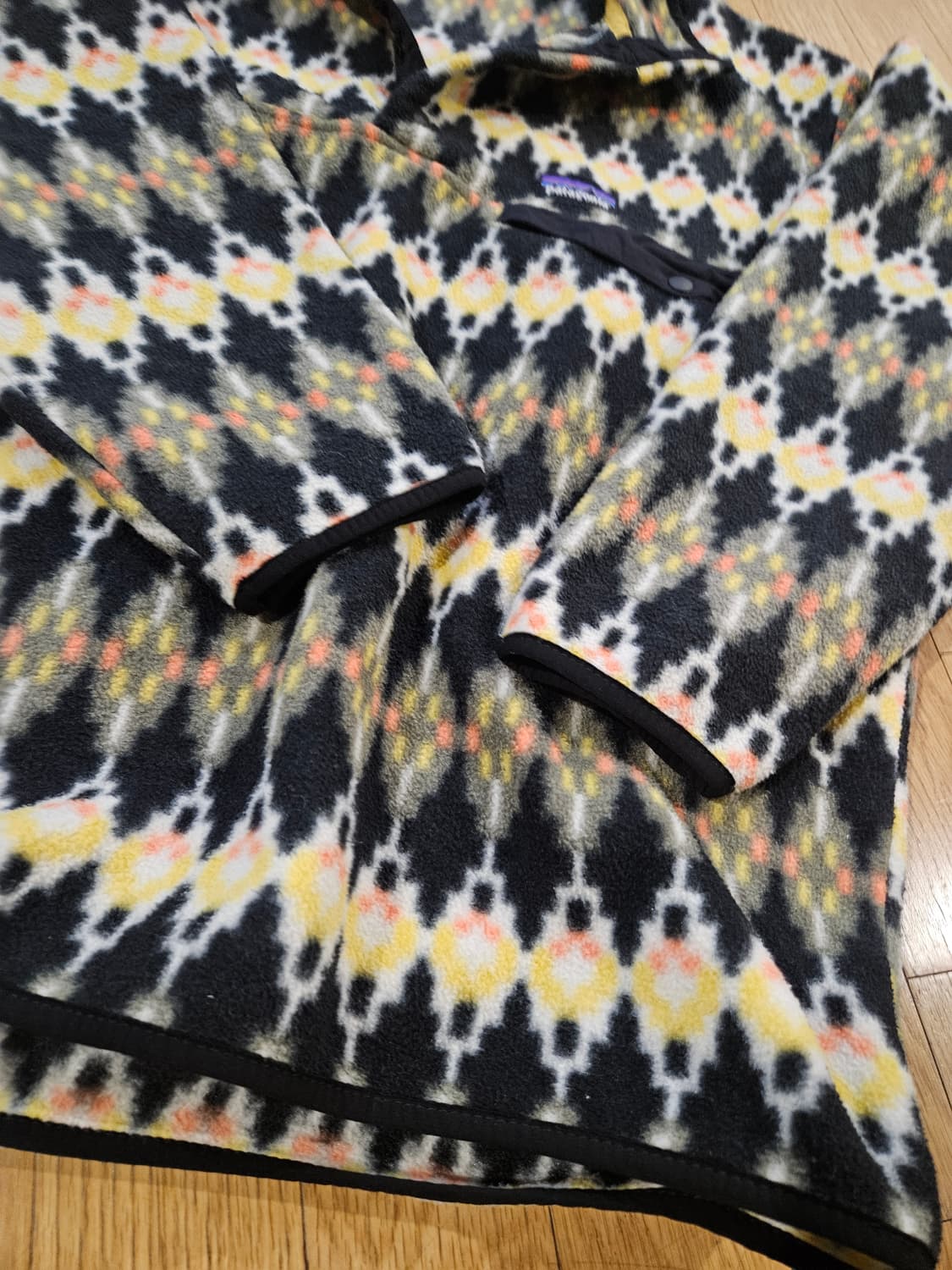 파타고니아 신칠라 헤비웨이트 아즈텍 패턴 아노락 집업 플리스 후리스 상품이미지4