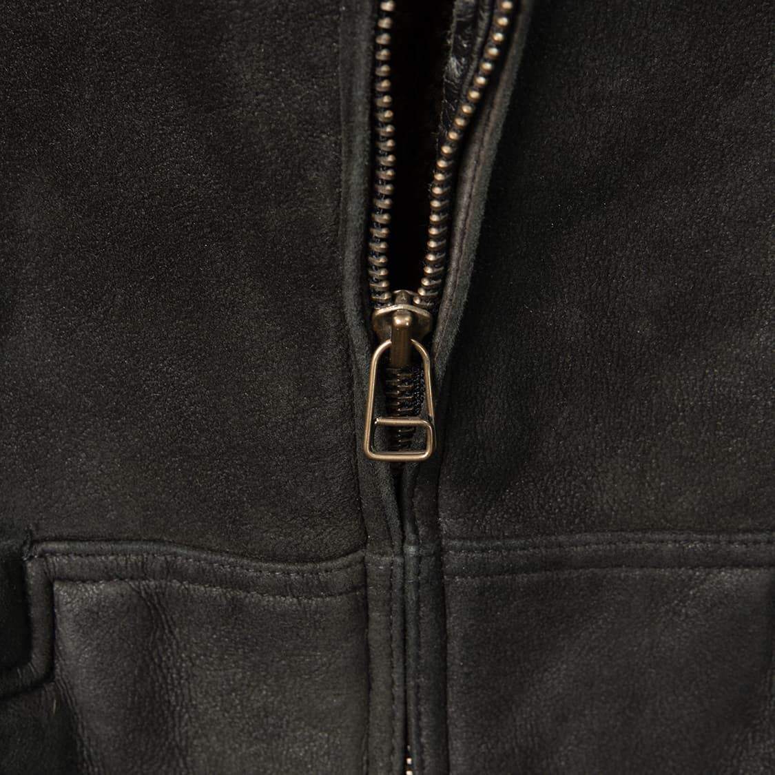 [100] 90s 양가죽 양털 무스탕 베스트  상품이미지3