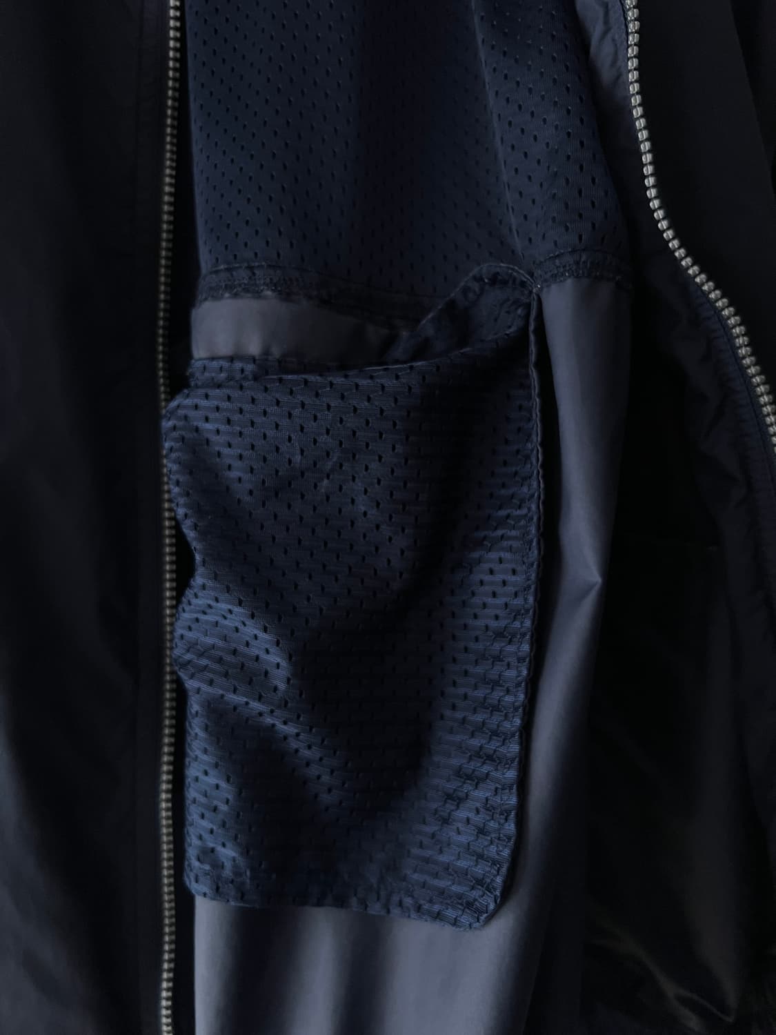 [L]90's 나이키 네이비 나일론 트랙 자켓 상품이미지6