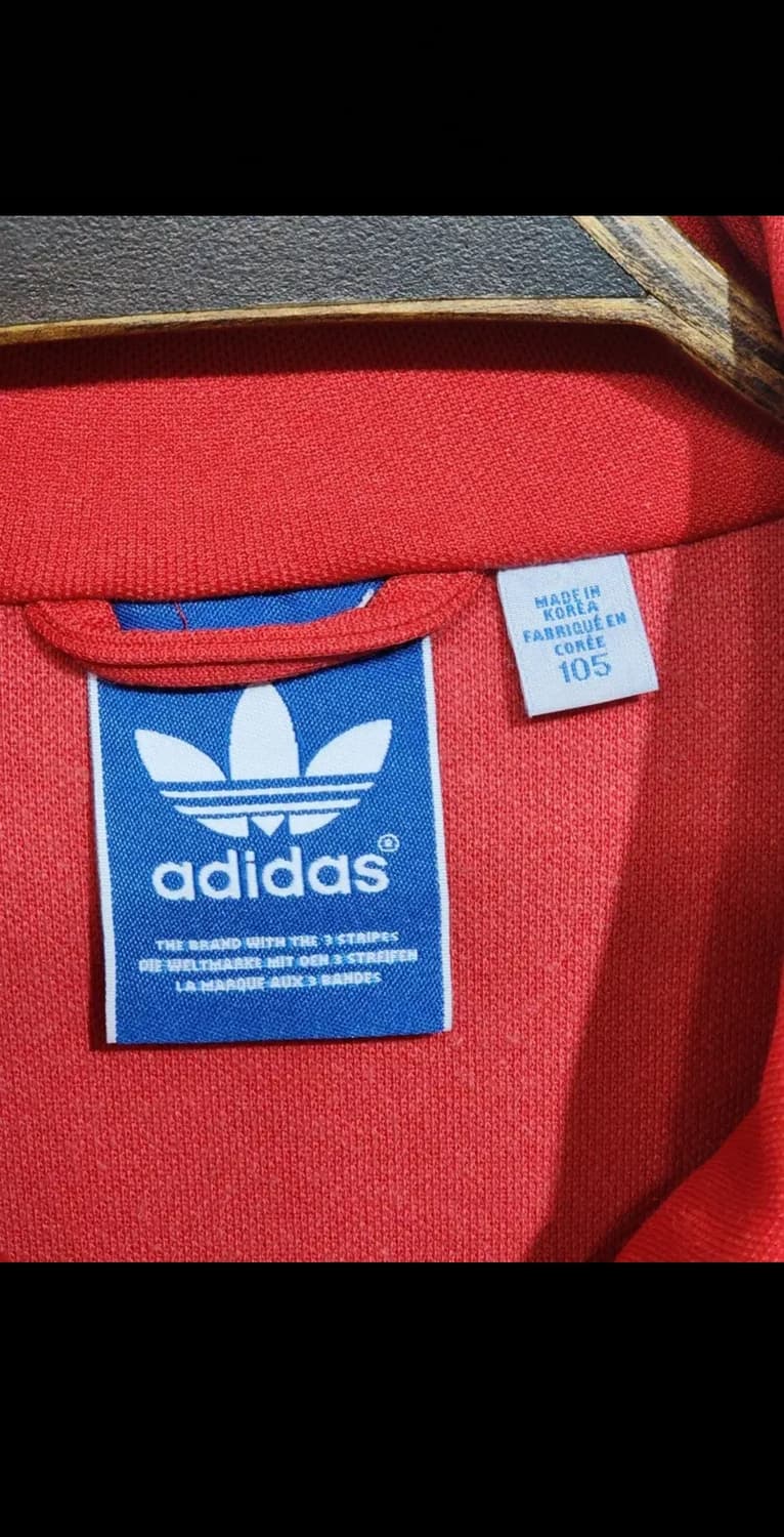 (105) 아디다스 유로파 져지 빨흰 츄리닝 트레이닝복 트랙자켓  상품이미지3