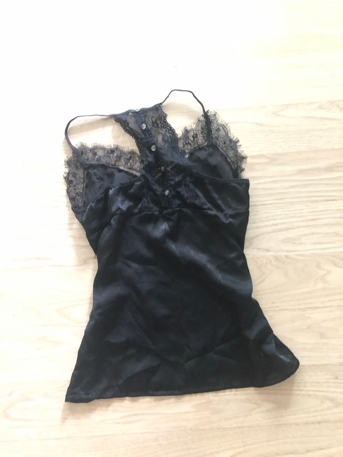 오리엔탈 페어리 블랙 새틴 슬리브리스 상품이미지2