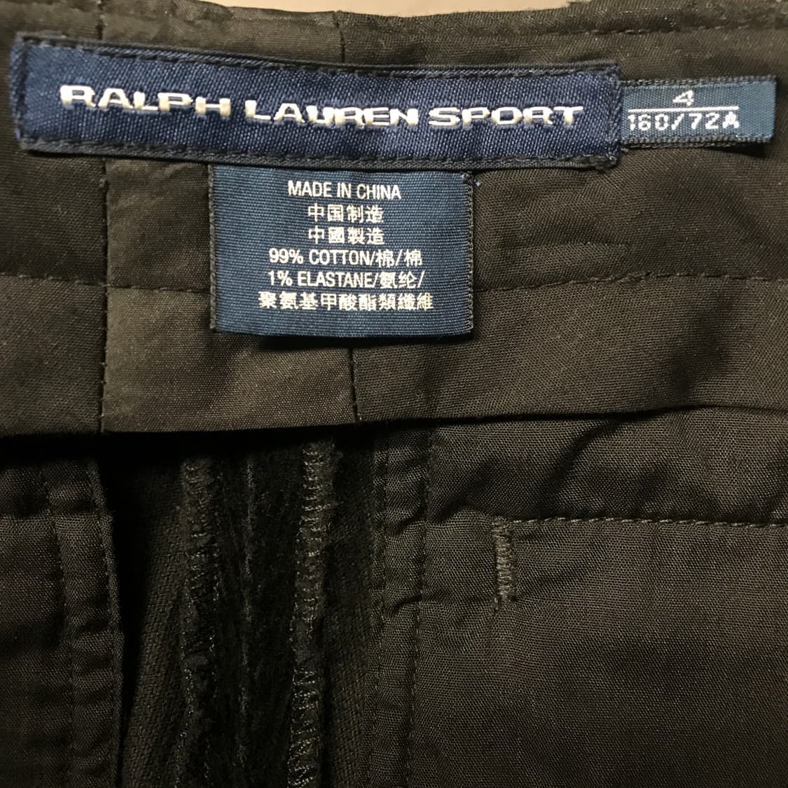 폴로 랄프로렌 블랙 코듀로이 팬츠 4(W) 상품이미지6