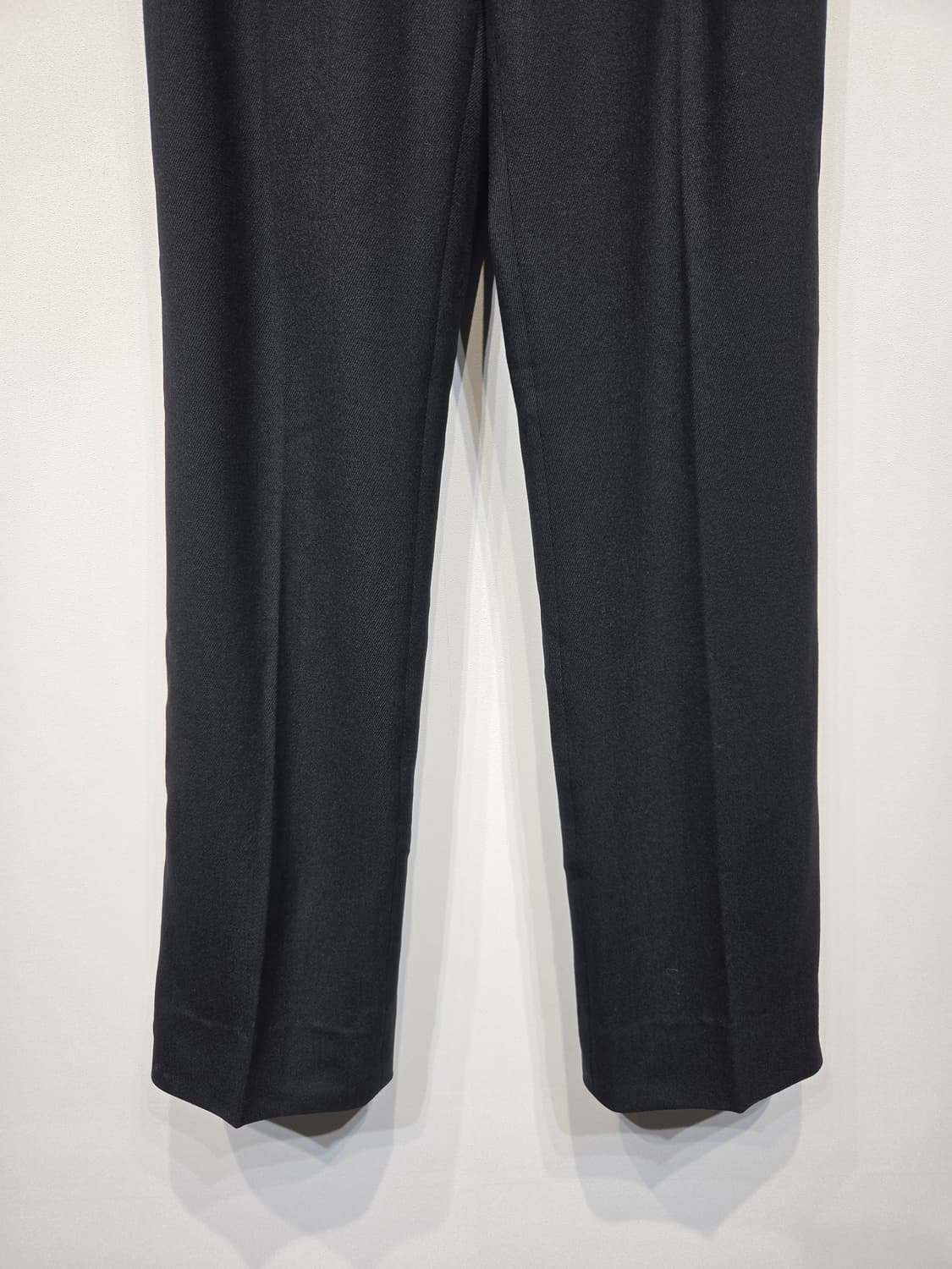 막스마라(MaxMara) 울 스판 블랙 슬랙스 팬츠 상품이미지4