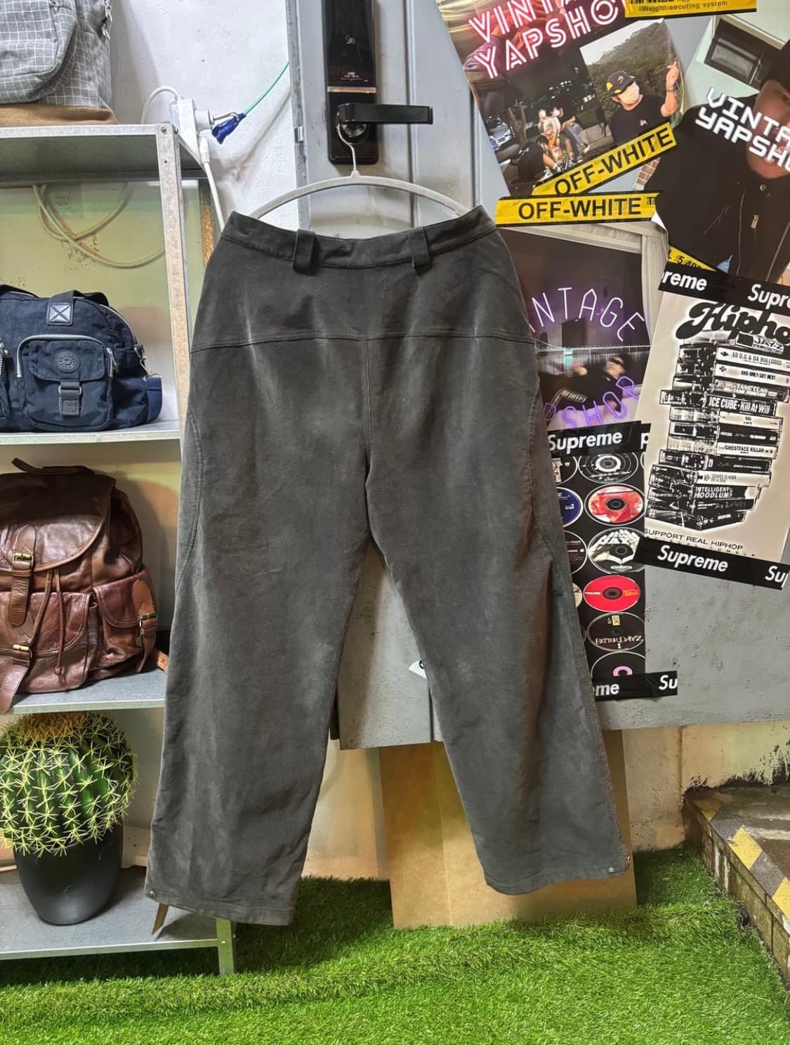 L 더콜디스트모먼트 코듀로이 매쉬 팬츠 상품이미지6