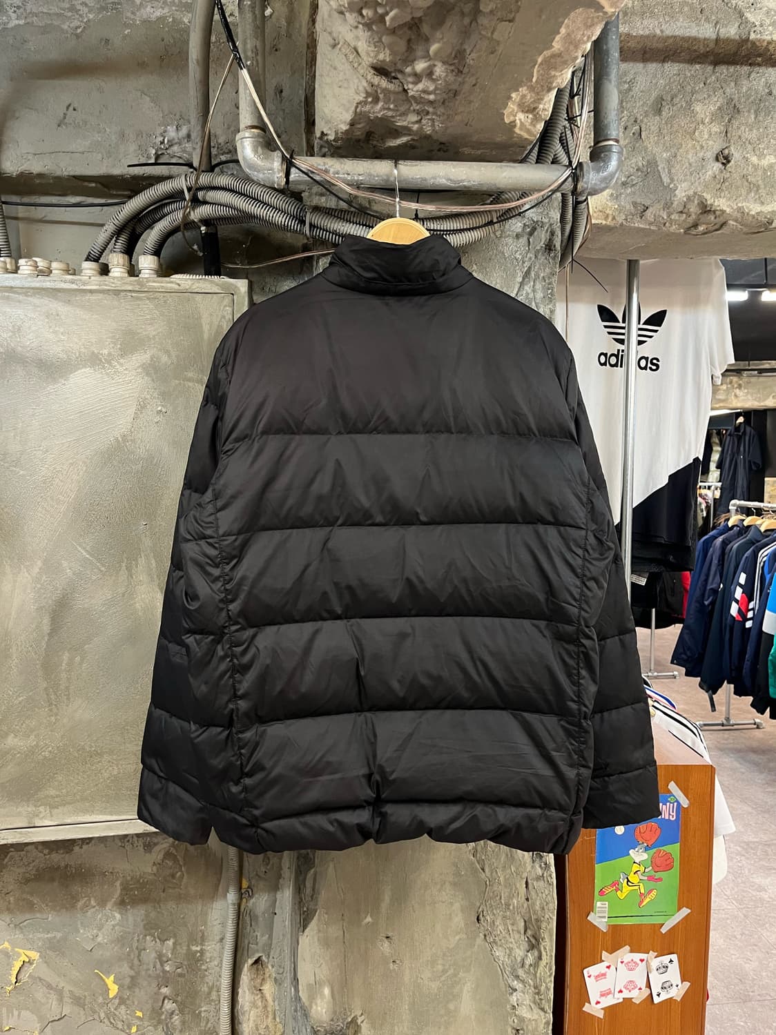 퓨마 덕다운 패딩 자켓 블랙 2XL #csz2681 상품이미지2