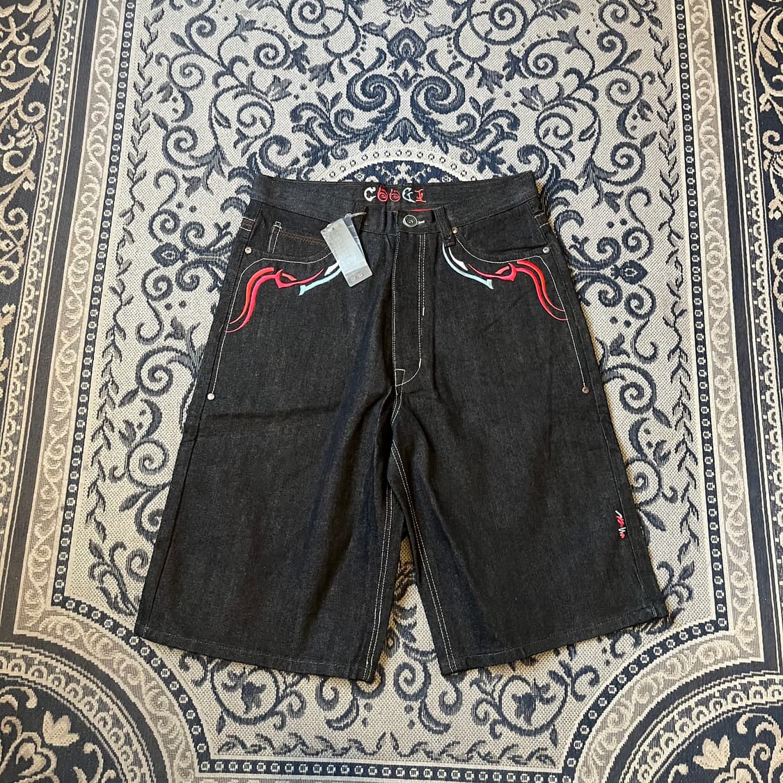 34 COOGI 데님 하프 팬츠/W2379 상품이미지3