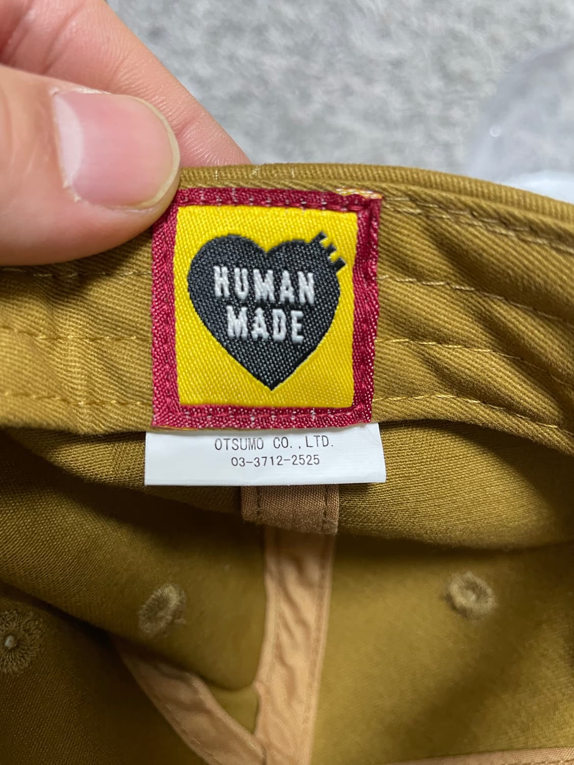 휴먼메이드HumanMade 오리 블랙 캡 Free 상품이미지5