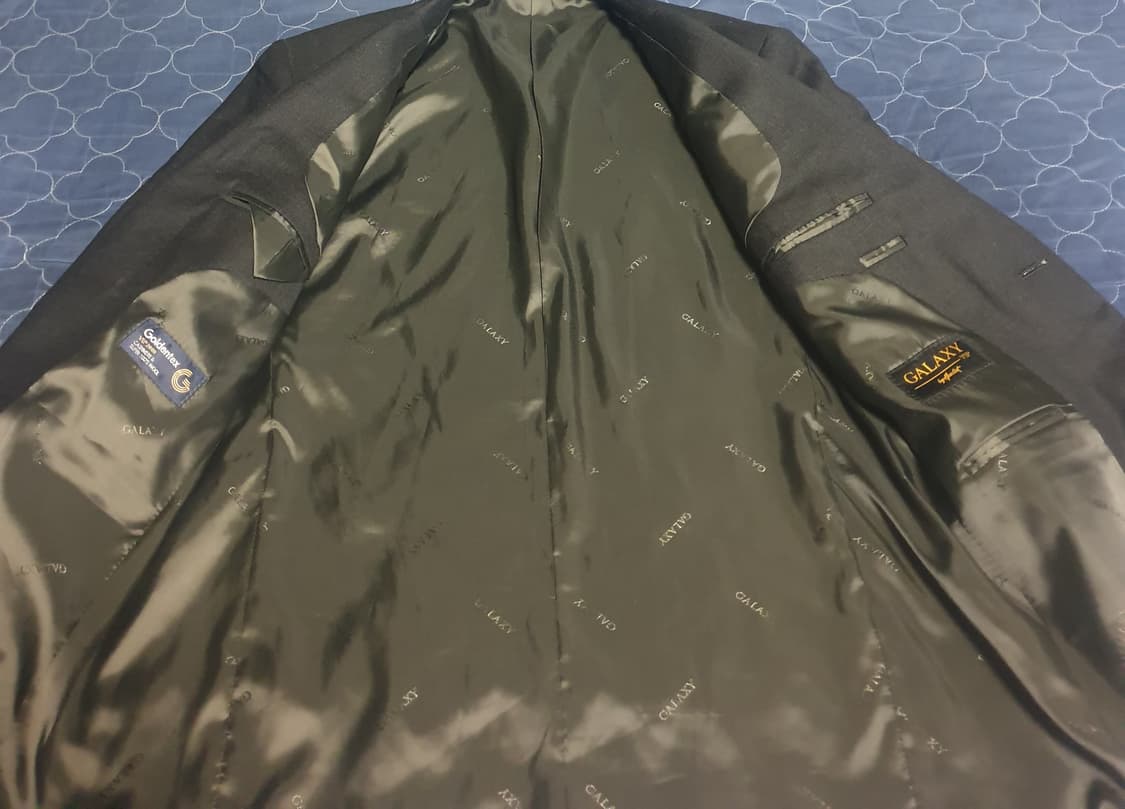 (제일모직) 갤럭시 VIP 골든텍스 캐시미어 블레이저 딥그레이 (100) 상품이미지4