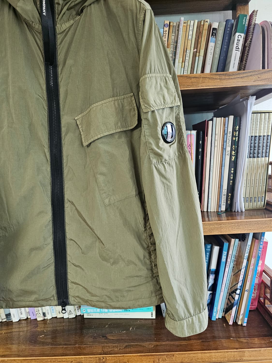 100-105)cp company 나일론 후드 자켓 팔아요 씨피 l 라지 상품이미지3