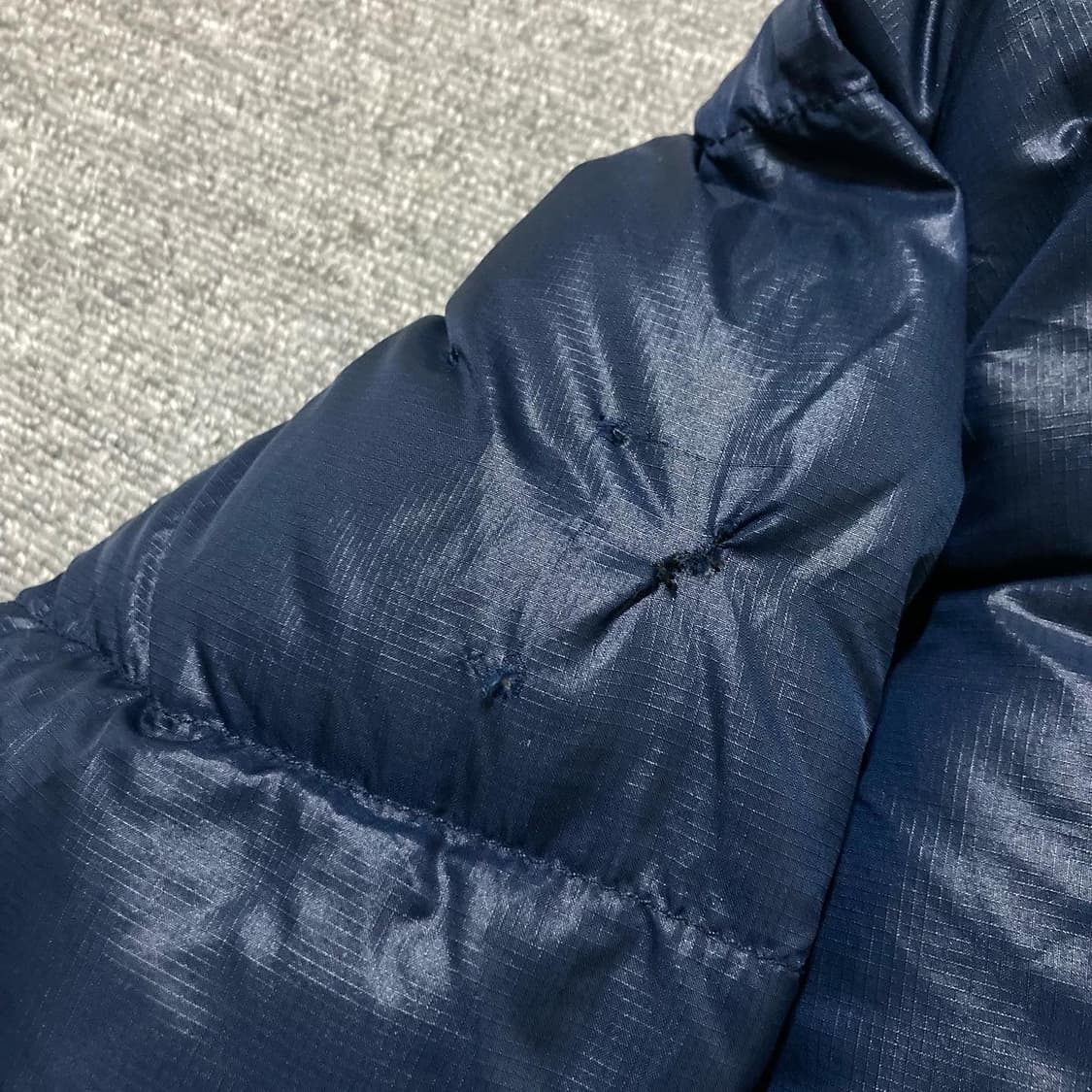 노스페이스 700 눕시 네이비 패딩 상품이미지6