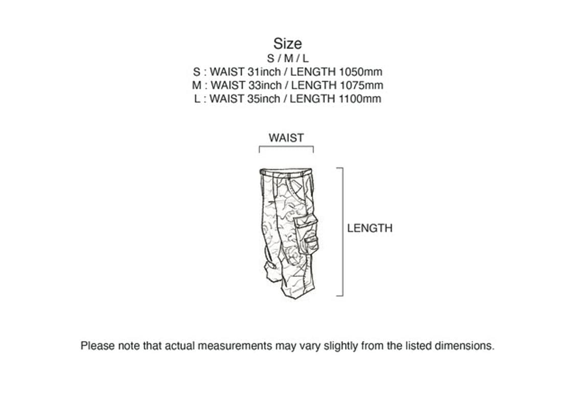 HYOVASMI camo ninza pants 상품이미지4