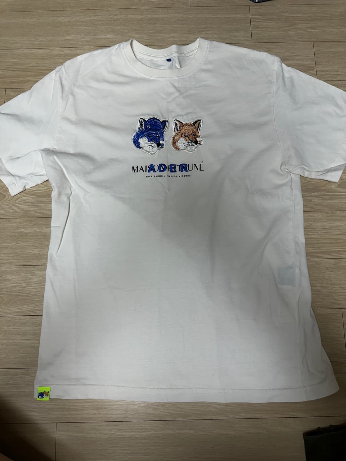 메종키츠네 아더에러 더블 폭스 티셔츠 A2 상품이미지1