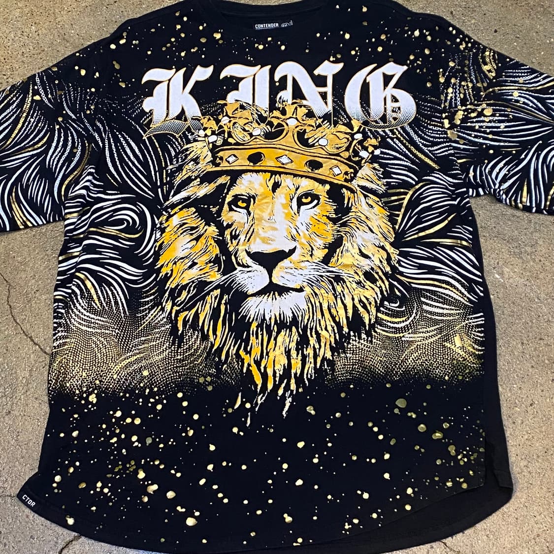 미국 빈티지 라이온킹 사자 정식 굿즈 티셔츠 락티셔츠 반팔티 상품이미지3