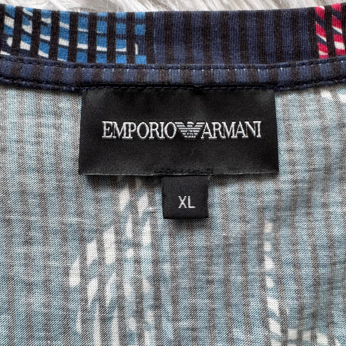 EMPORIO ARMANI 일본빈티지 반팔 엠포리오 아르마니 XL 100 상품이미지4