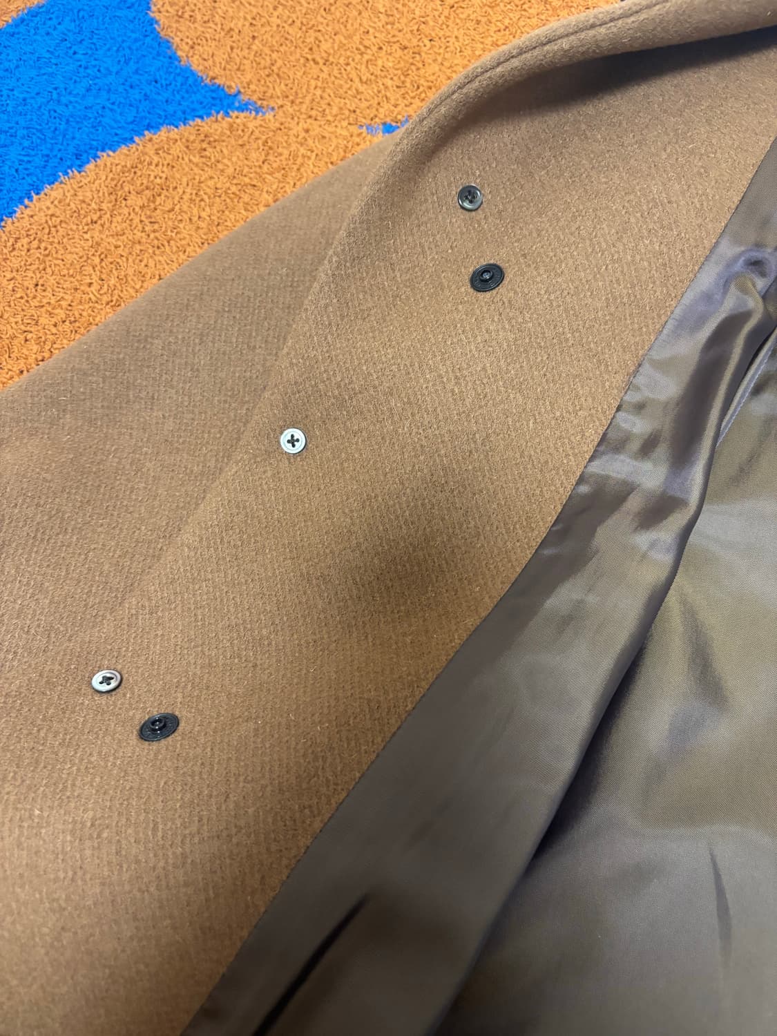 (새상품/택⭕️) EEL 애기동백 코트 MADE IN JAPAN🇯🇵 상품이미지4